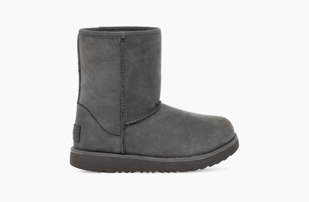 Ugg Classic Ii Wp - Kids Boots - Grey - NZ (1235JMXLC)